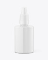 Glossy Nasal Spray Bottle Mockup