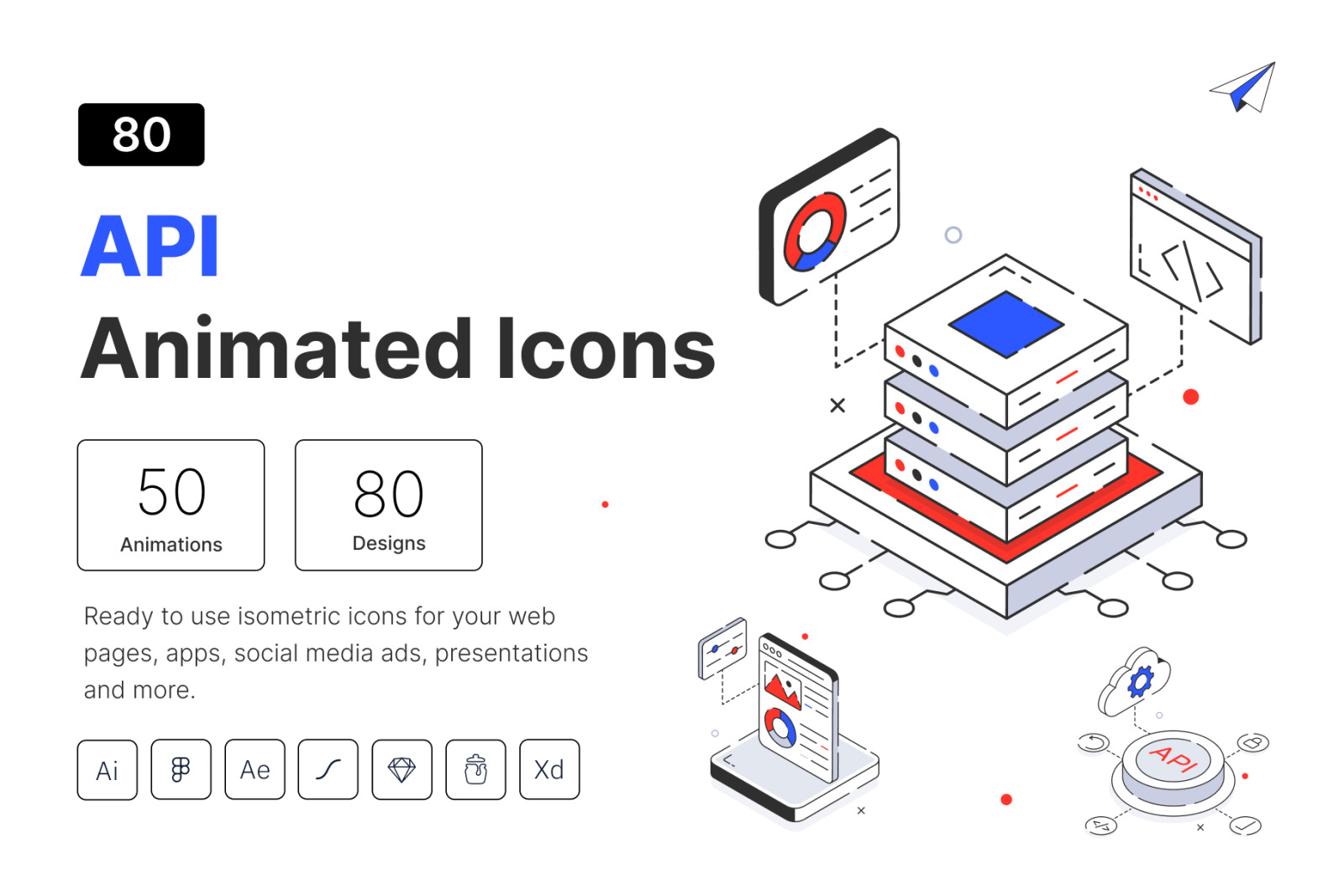 Animated API Icons