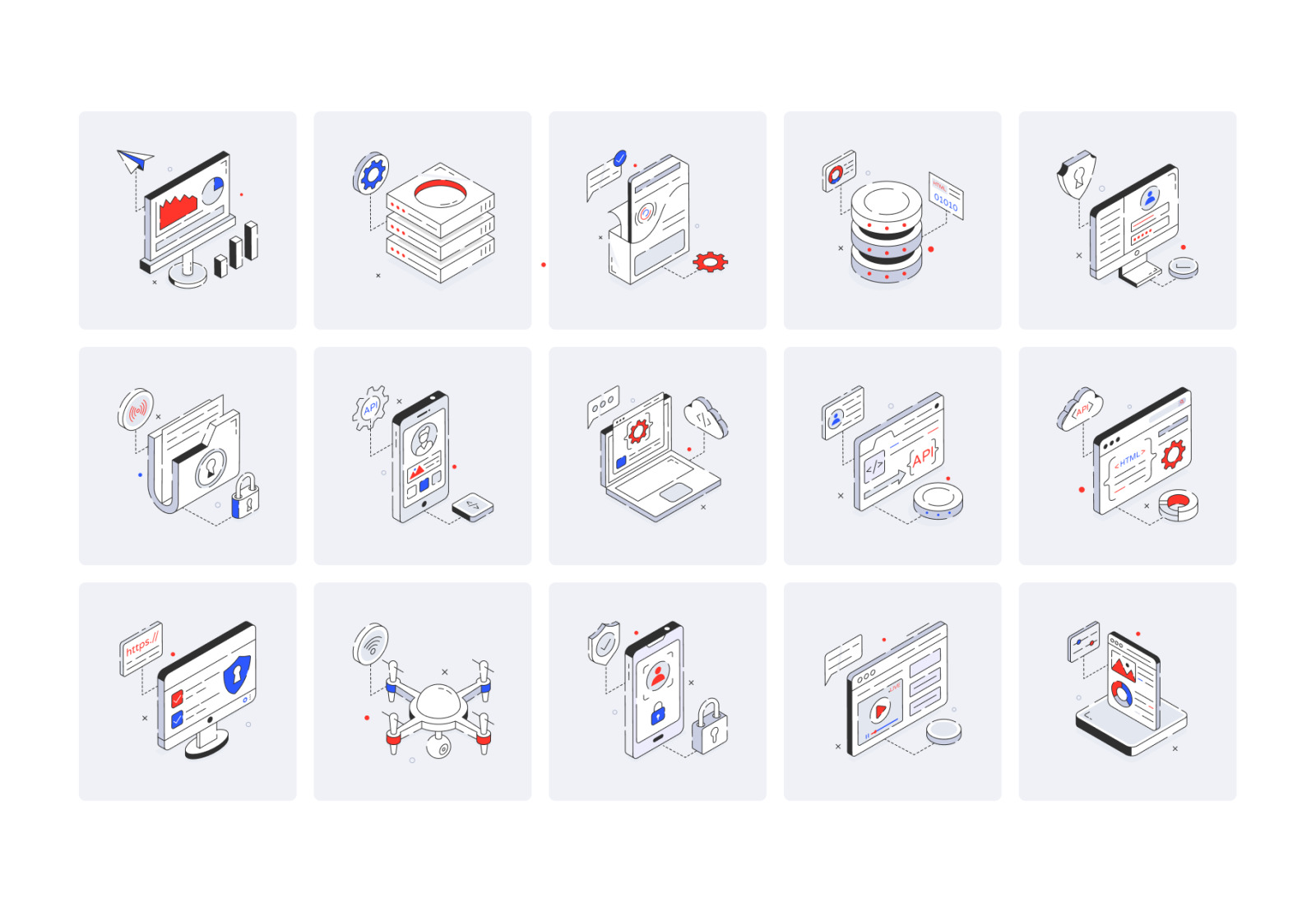 Animated API Icons