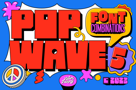 PopWave Font Pack - Hip hop