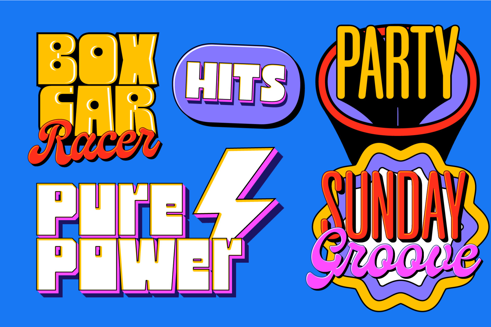 PopWave Font Pack