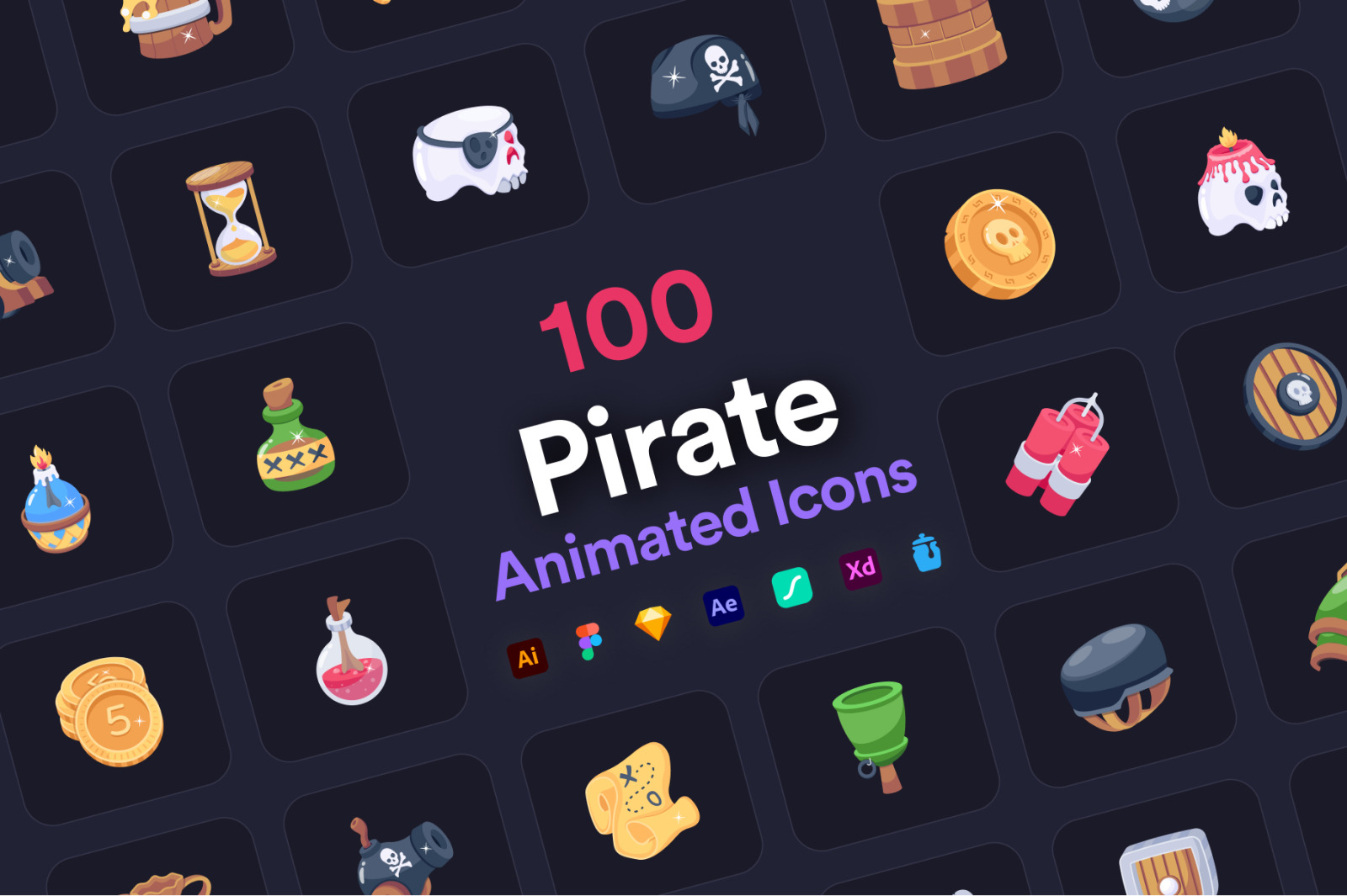 Pirate Icon Set