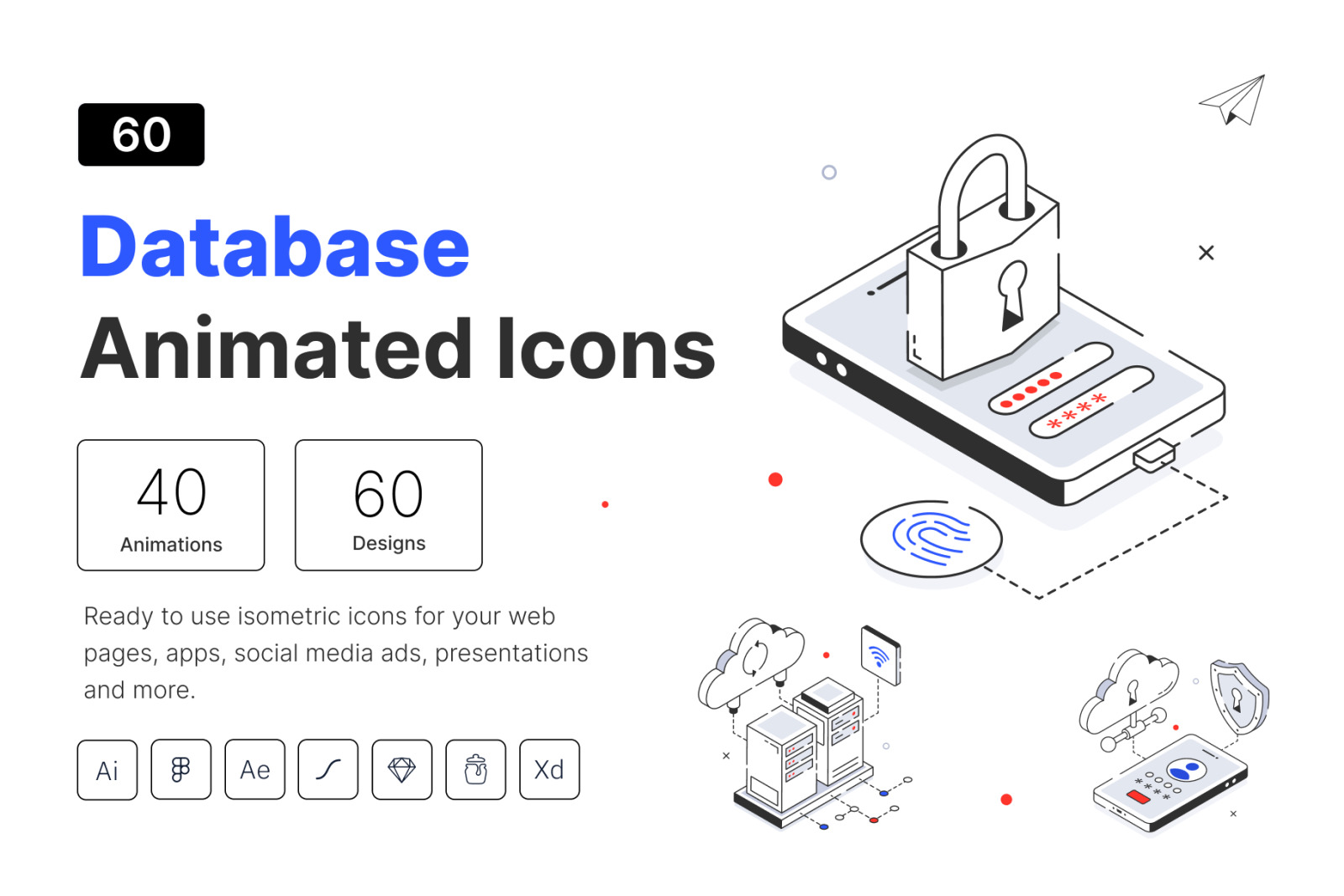 Animated Database Icons Animated Database Icons