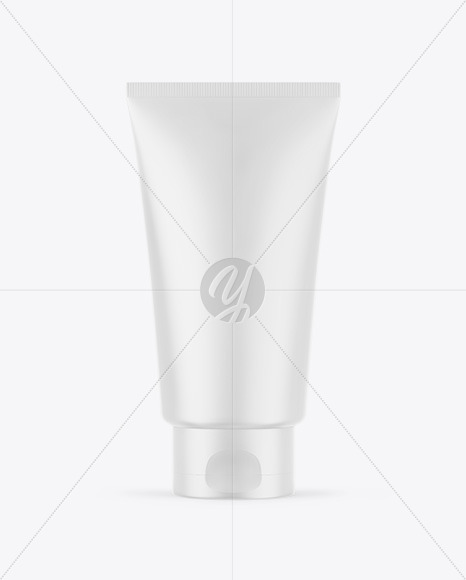 Matte Cosmetic Tube Mockup