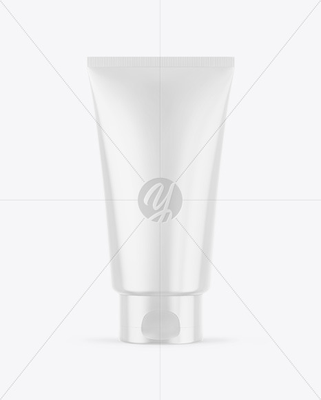 Glossy Cosmetic Tube Mockup