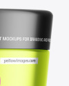 Metallic Cosmetic Jar Mockup Metallic Cosmetic Jar Mockup