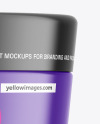 Glossy Cosmetic Jar Mockup Glossy Cosmetic Jar Mockup