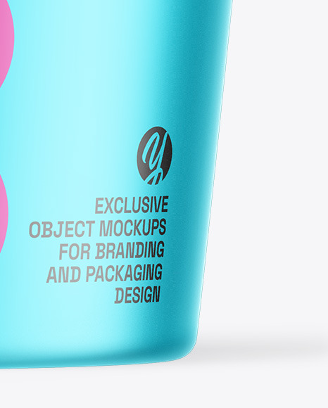 Matte Metallic Cosmetic Jar Mockup Matte Metallic Cosmetic Jar Mockup