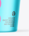 Matte Metallic Cosmetic Jar Mockup Matte Metallic Cosmetic Jar Mockup