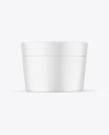 Matte Cosmetic Jar Mockup Matte Cosmetic Jar Mockup