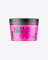 Matte Cosmetic Jar Mockup Matte Cosmetic Jar Mockup