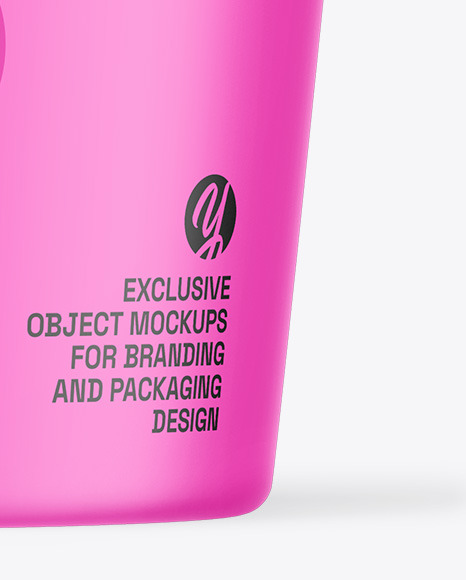 Matte Cosmetic Jar Mockup Matte Cosmetic Jar Mockup