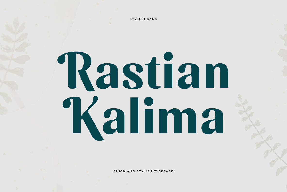 Baneta Stylish Sans Serif Baneta Stylish Sans Serif