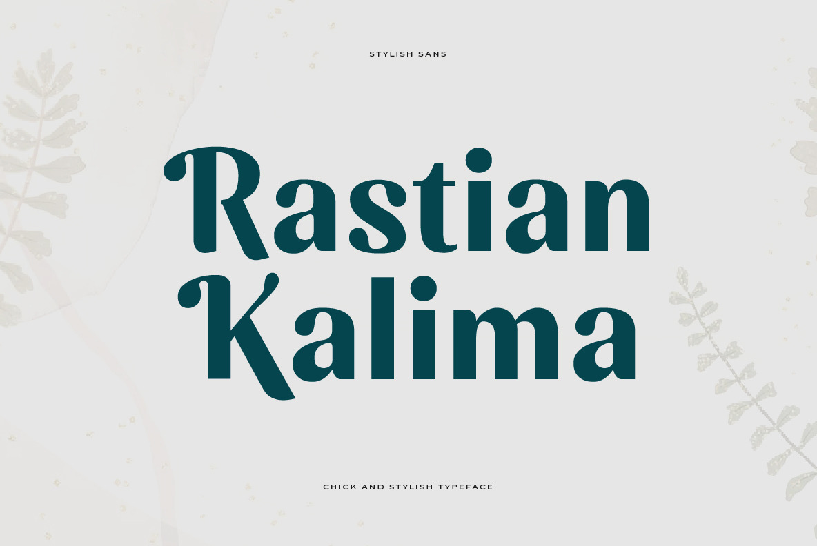 Baneta Stylish Sans Serif