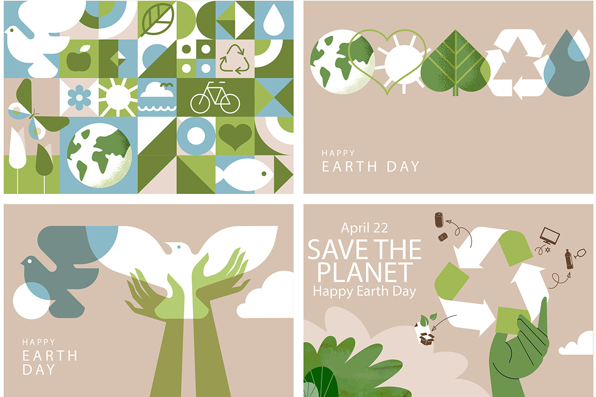 Earth Day Illustrations