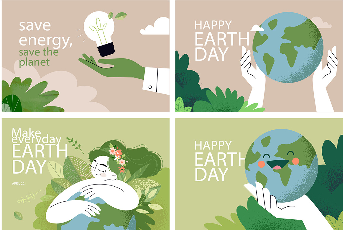 Earth Day Illustrations