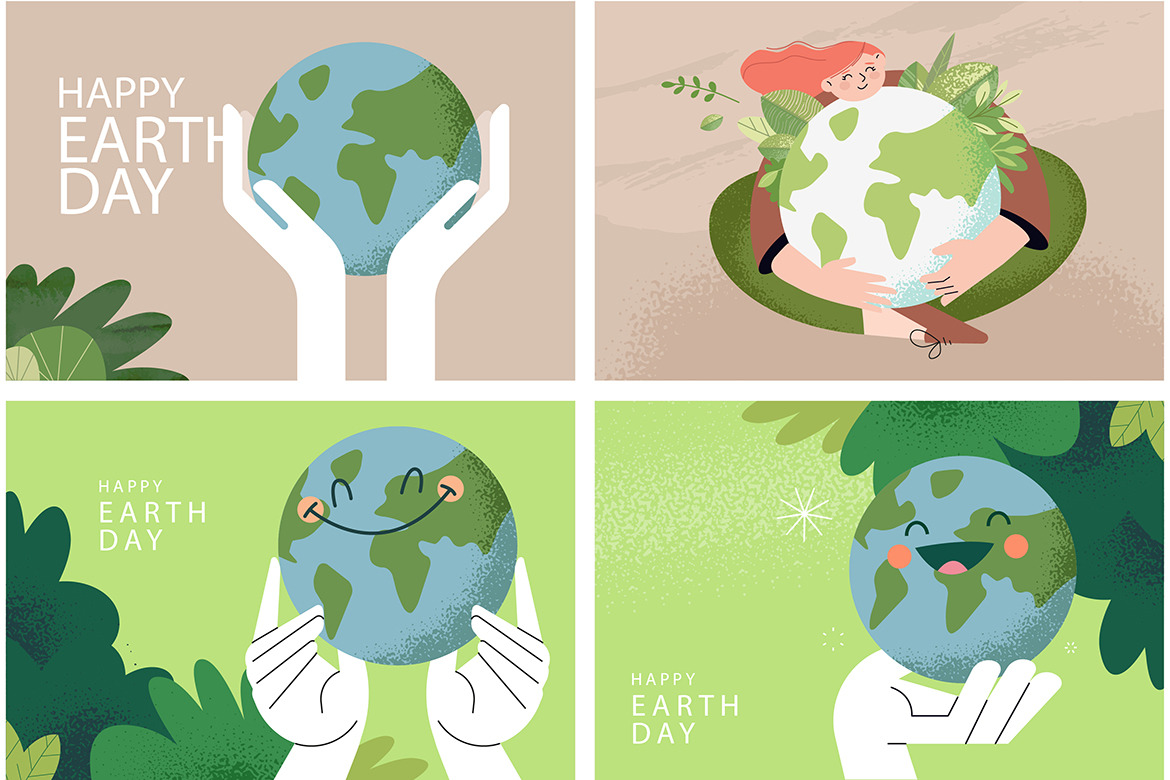 Earth Day Illustrations