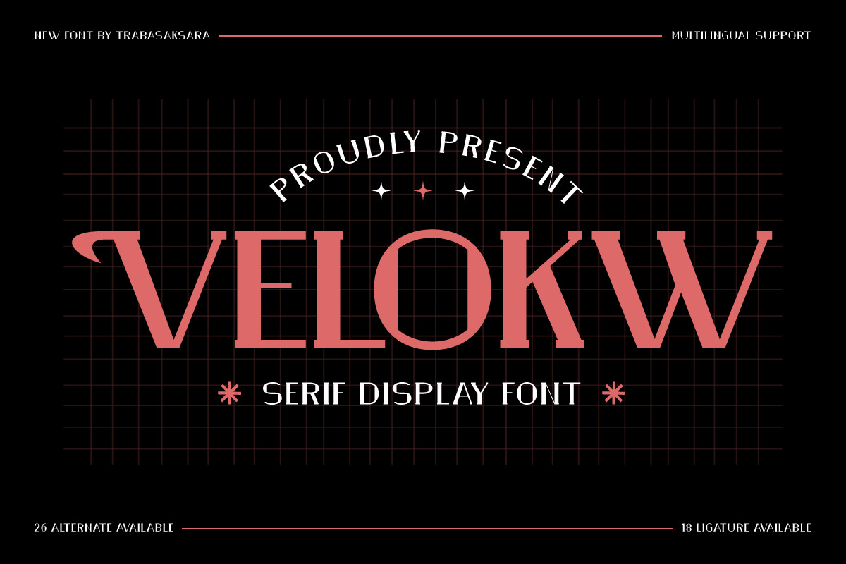 Velokw - Classic Serif Display Font