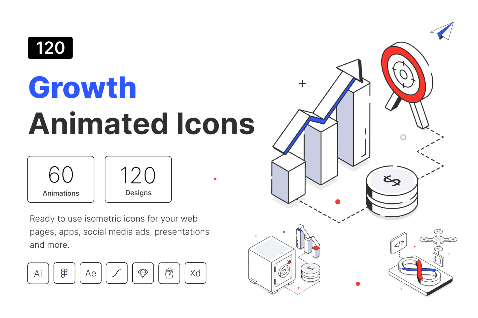 Animated Growth Icons