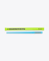 Glossy Package with Two Chopsticks Mockup Glossy Package with Two Chopsticks Mockup