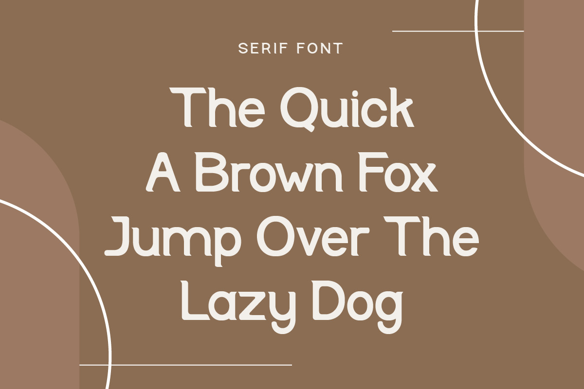 Golida - Modern &amp; Elegant Display Serif Font