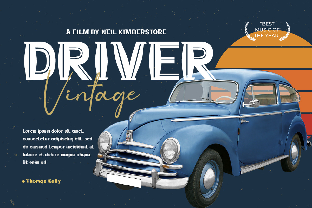 Hanim - Vintage Modern Font Hanim - Vintage Modern Font