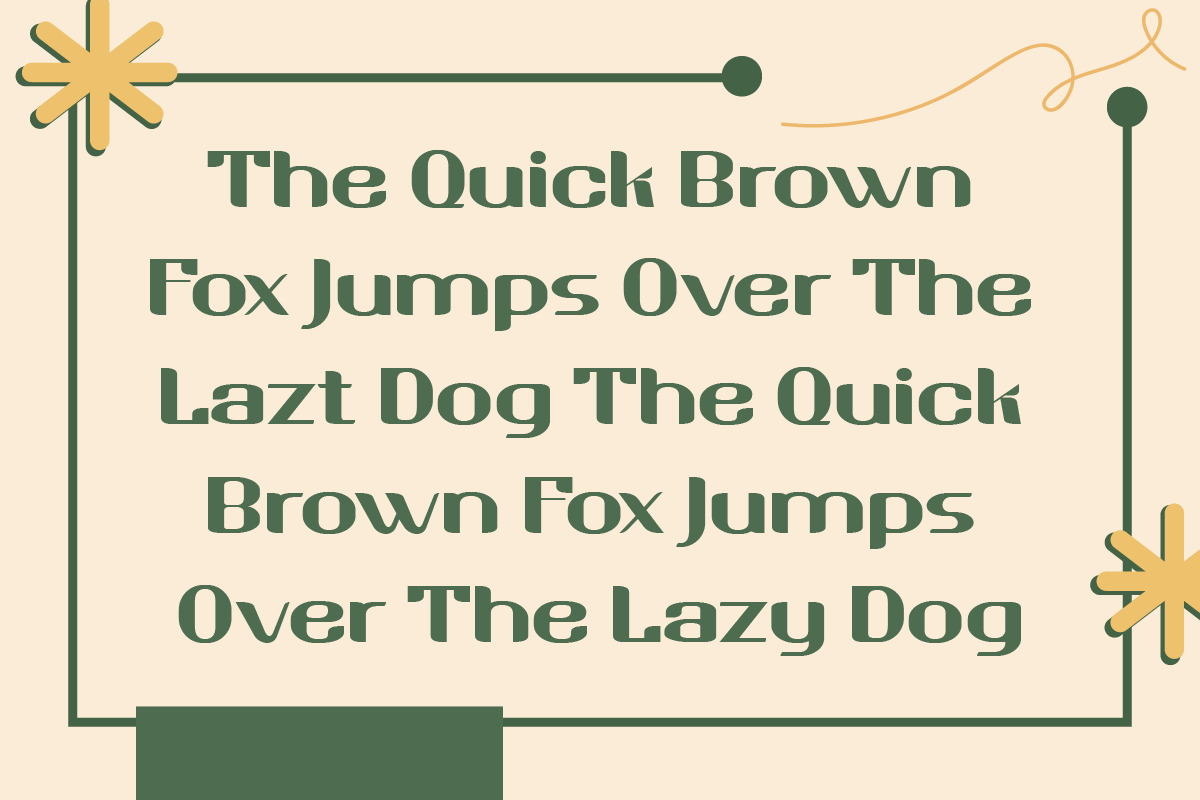 Krofi - Retro Sans Serif Font Krofi - Retro Sans Serif Font