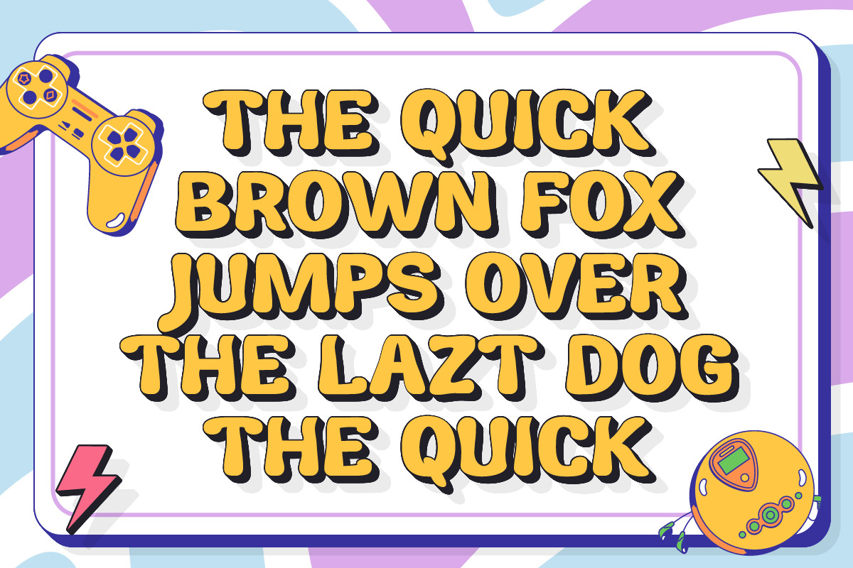 Zeoy - Groovy Retro Font Zeoy - Groovy Retro Font