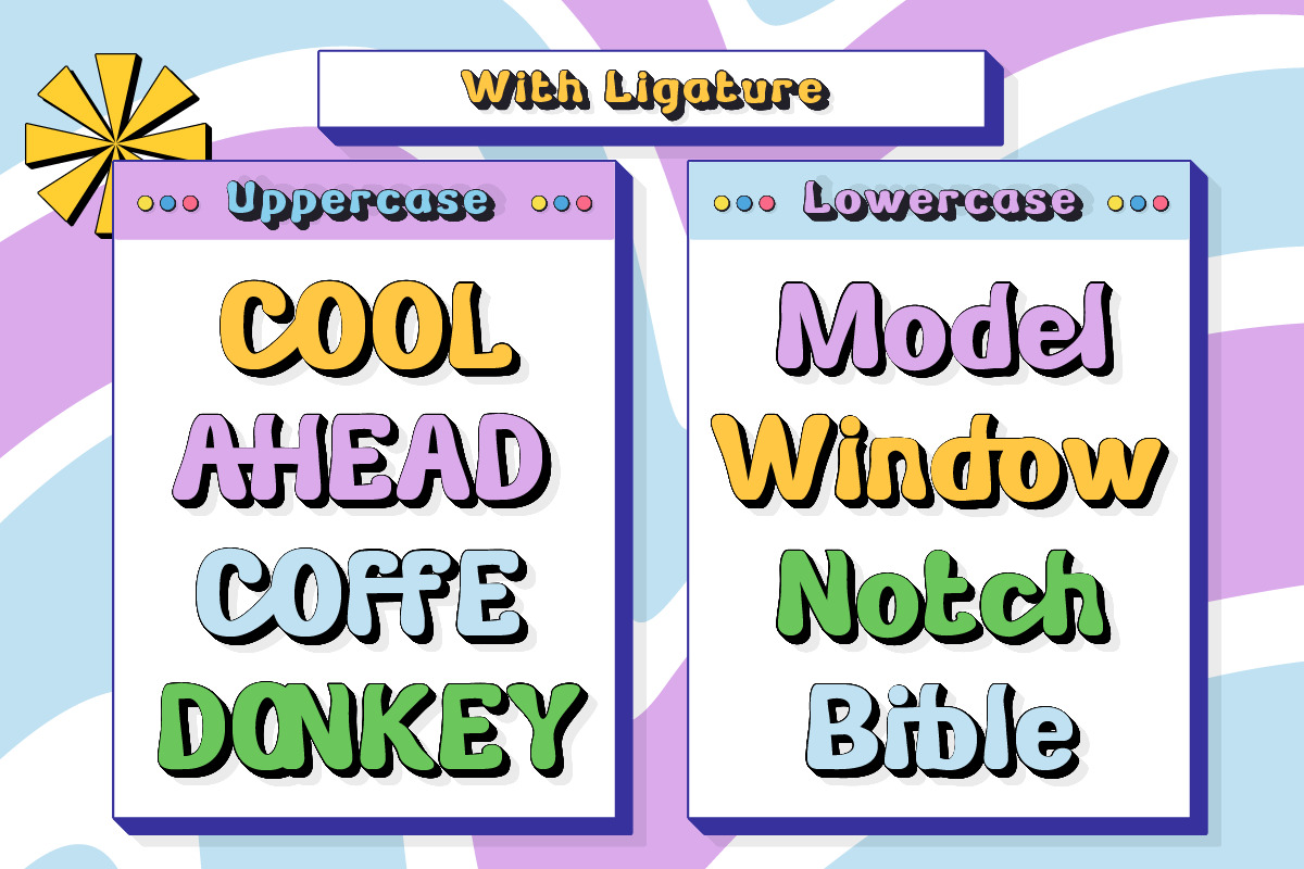 Zeoy - Groovy Retro Font Zeoy - Groovy Retro Font
