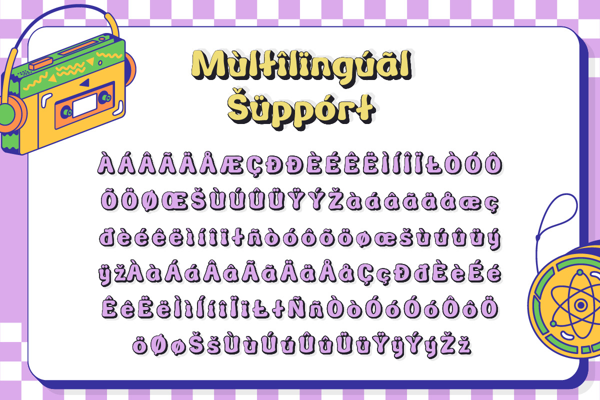 Zeoy - Groovy Retro Font Zeoy - Groovy Retro Font