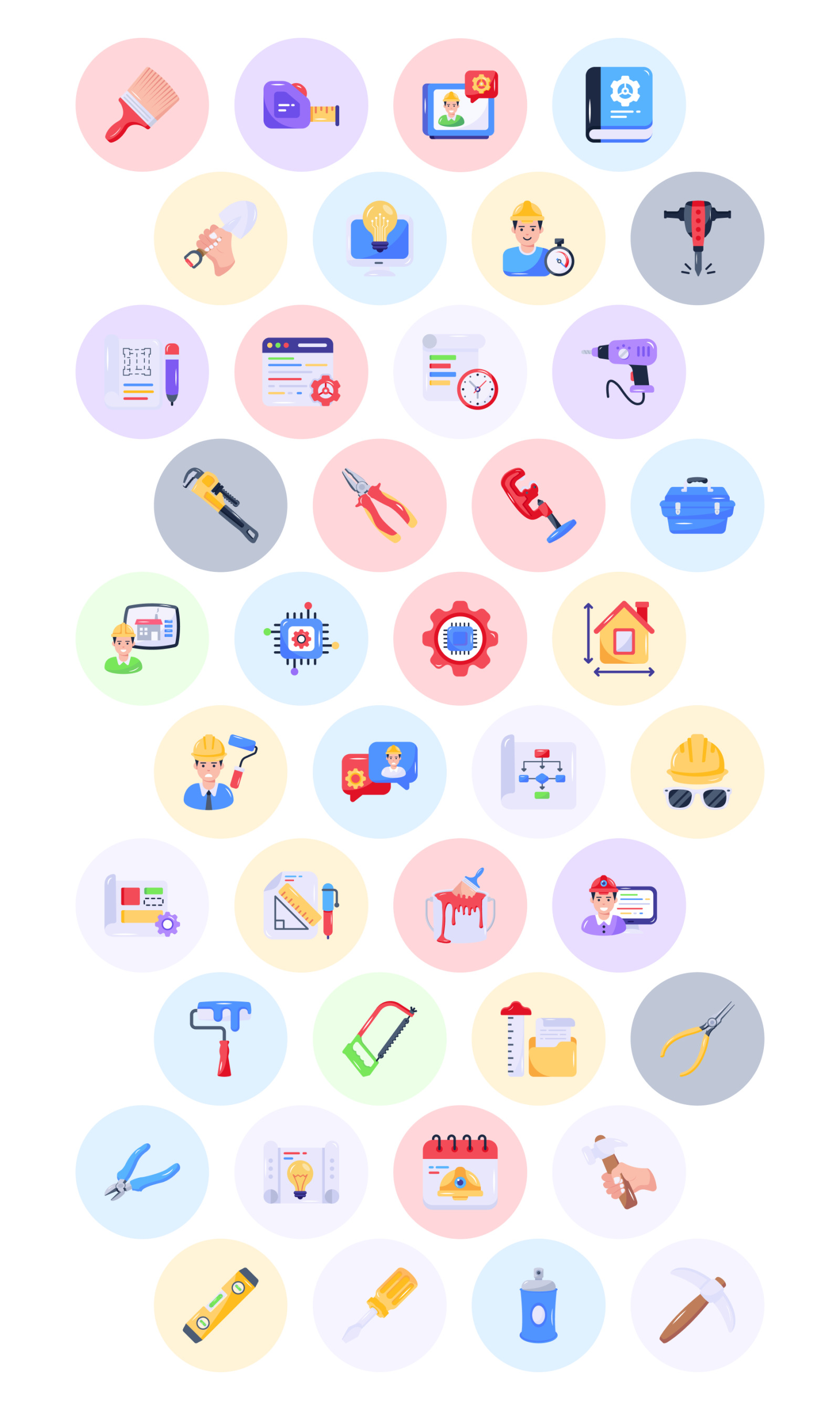 Animated Engineering Icons