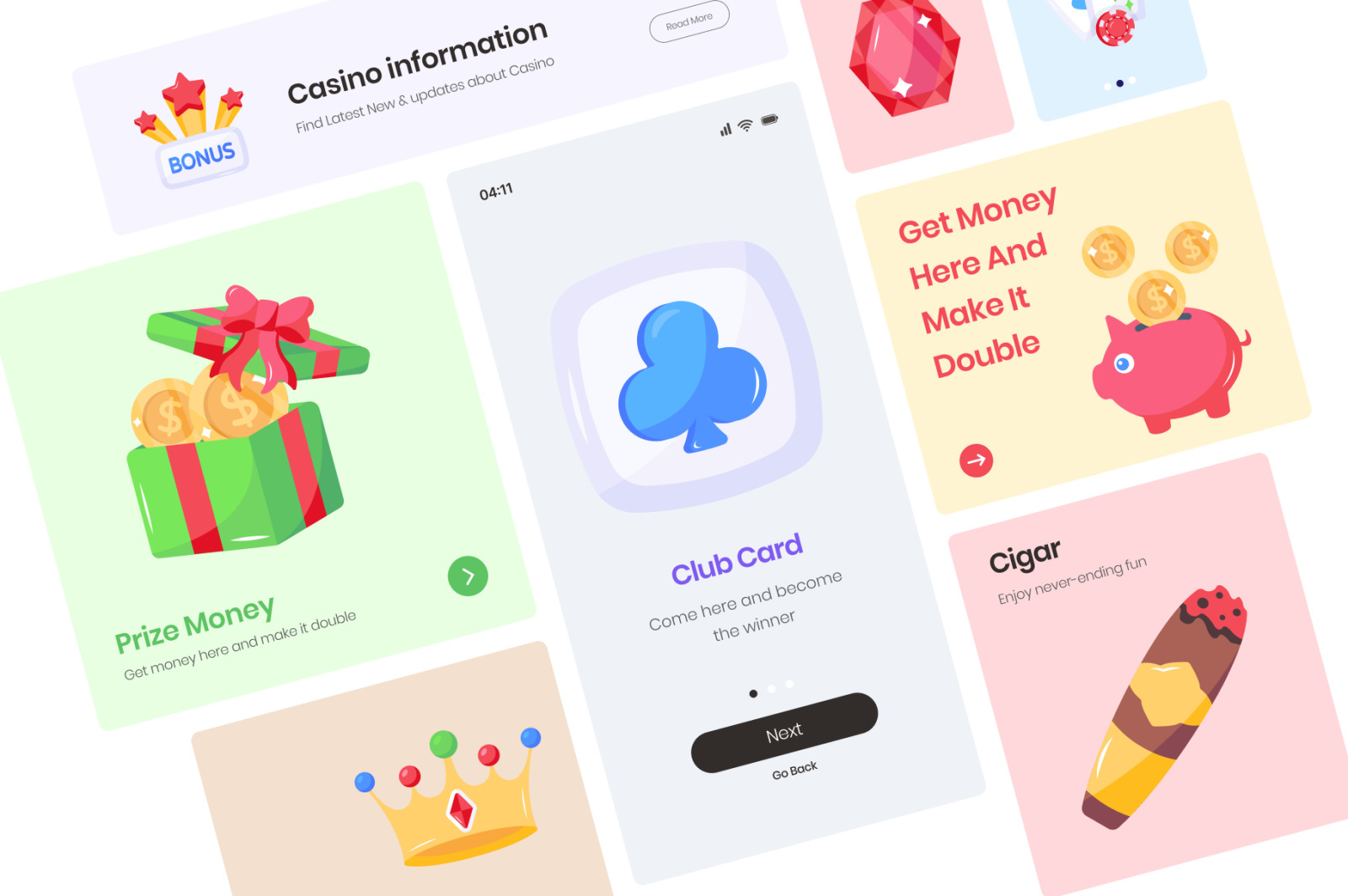 Casino Icon Set Casino Icon Set