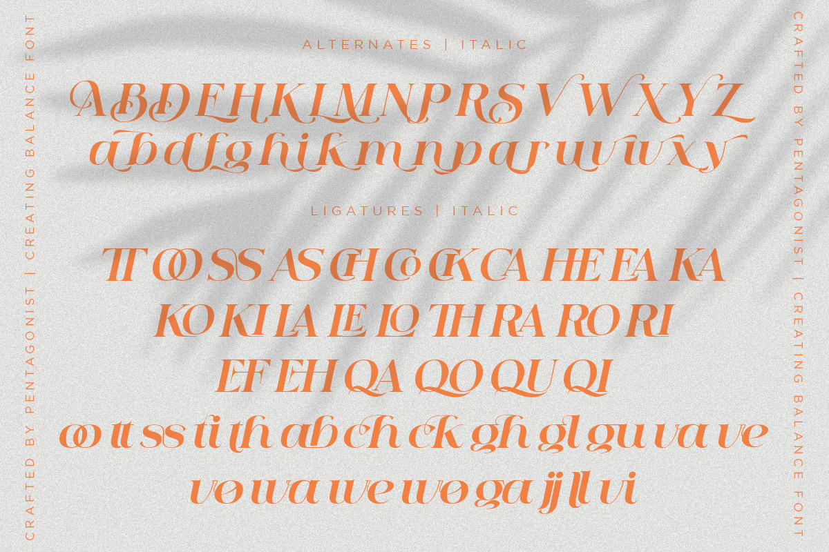 Creating Balance | Modern Serif Creating Balance | Modern Serif