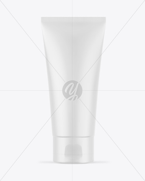 Matte Cosmetic Tube Mockup