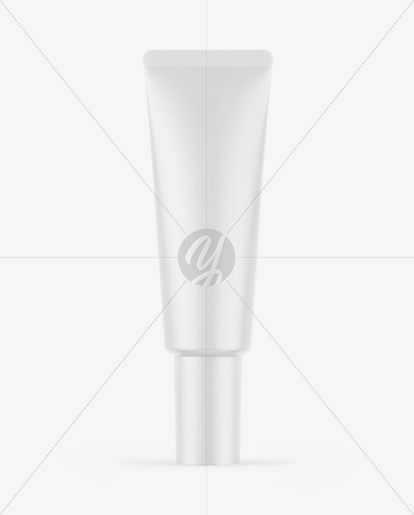 Matte Cosmetic Tube Mockup