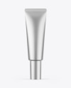 Matte Metallic Cosmetic Tube Mockup