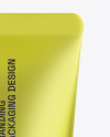 Matte Metallic Cosmetic Tube Mockup