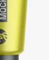 Matte Metallic Cosmetic Tube Mockup