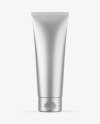 Matte Metallic Cosmetic Tube Mockup