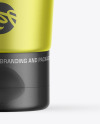 Matte Metallic Cosmetic Tube Mockup