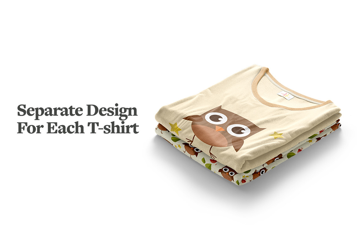 Folded T-Shirt Mockups Folded T-Shirt Mockups