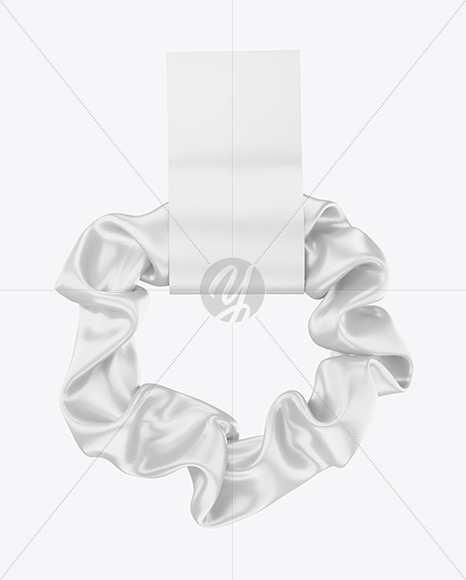 Silk Scrunchy Mockup