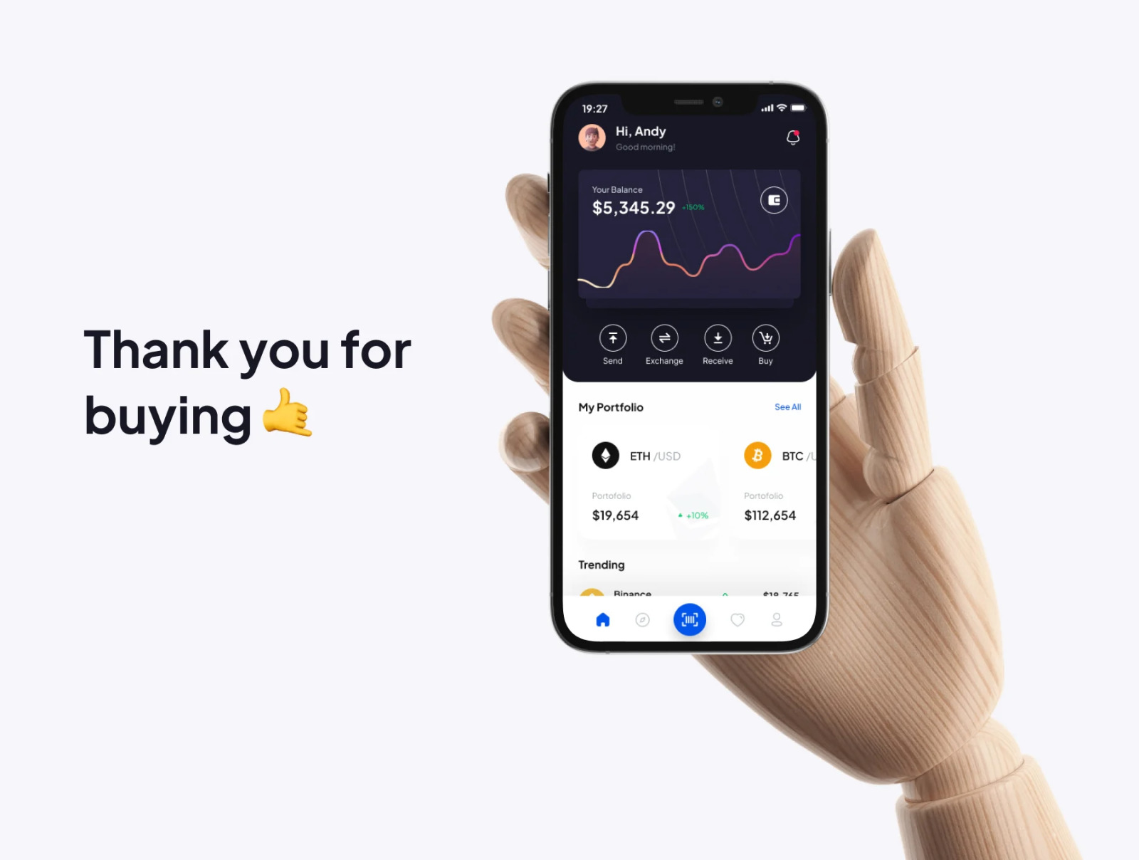 Crypto Wallet UI Kit App Crypto Wallet UI Kit App