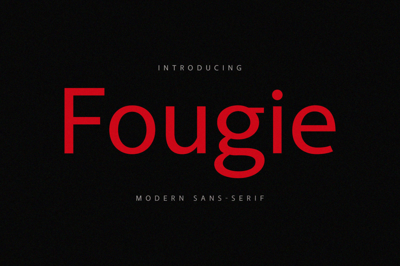 Fougie Modern Font