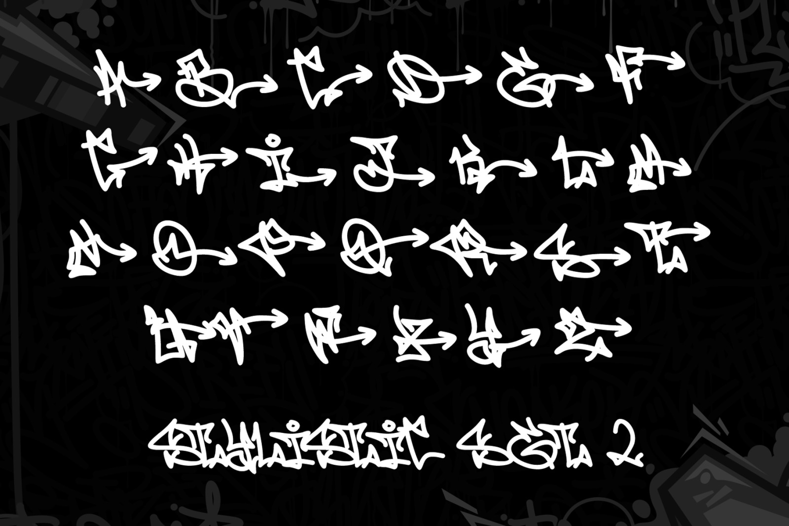 Phantom Urbanism - Monoline Graffiti font