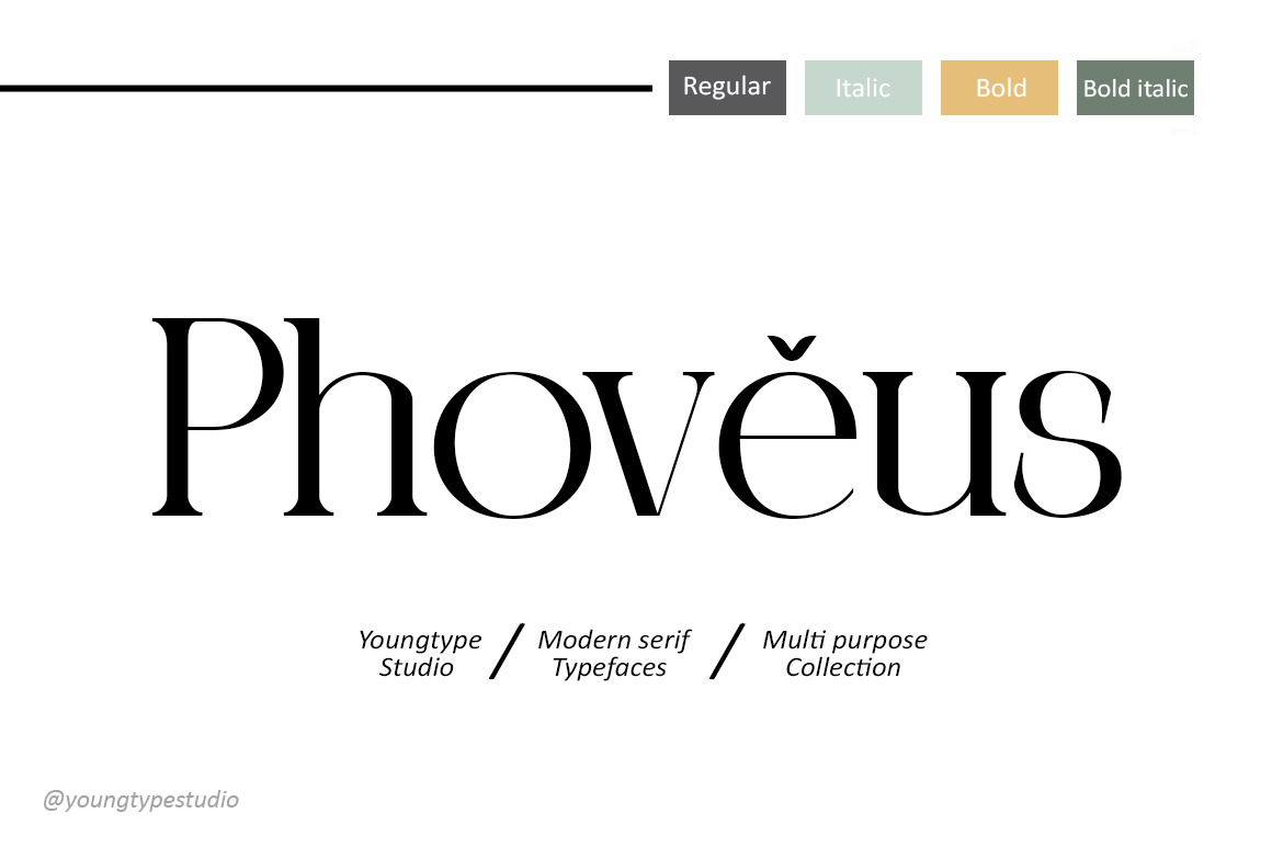 Phoveus Font Phoveus Font