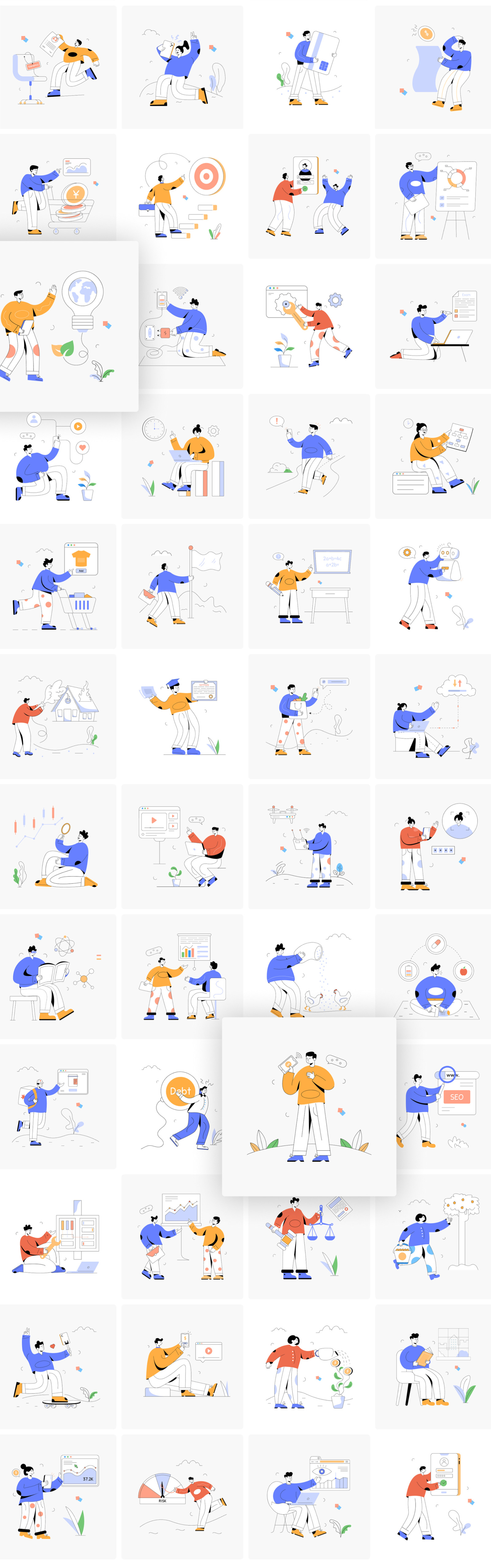 Agile Illustration Animations