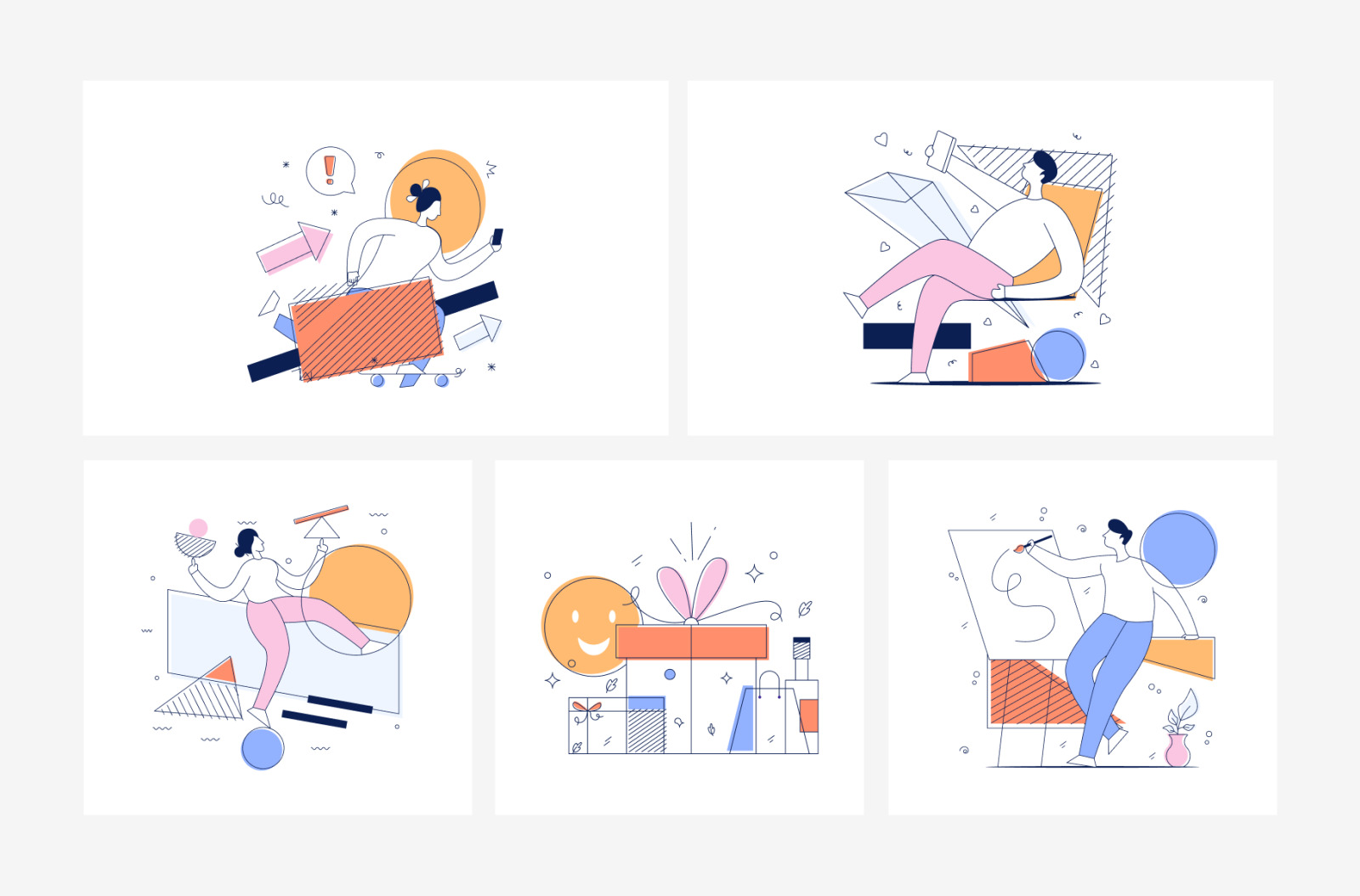 Animated Ghost Illustrations Animated Ghost Illustrations