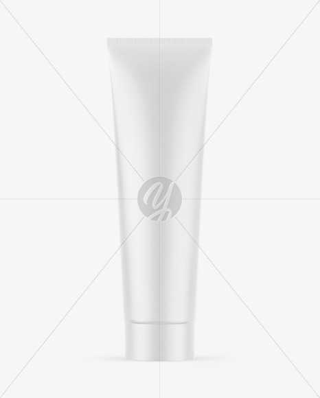Matte Cosmetic Tube Mockup