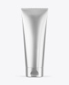 Metallic Cosmetic Tube Mockup